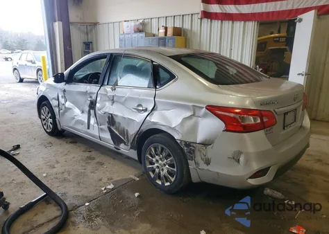 2017 Nissan Sentra S z USA, uszkodzony, nr VIN 3N1AB7AP1HY231562